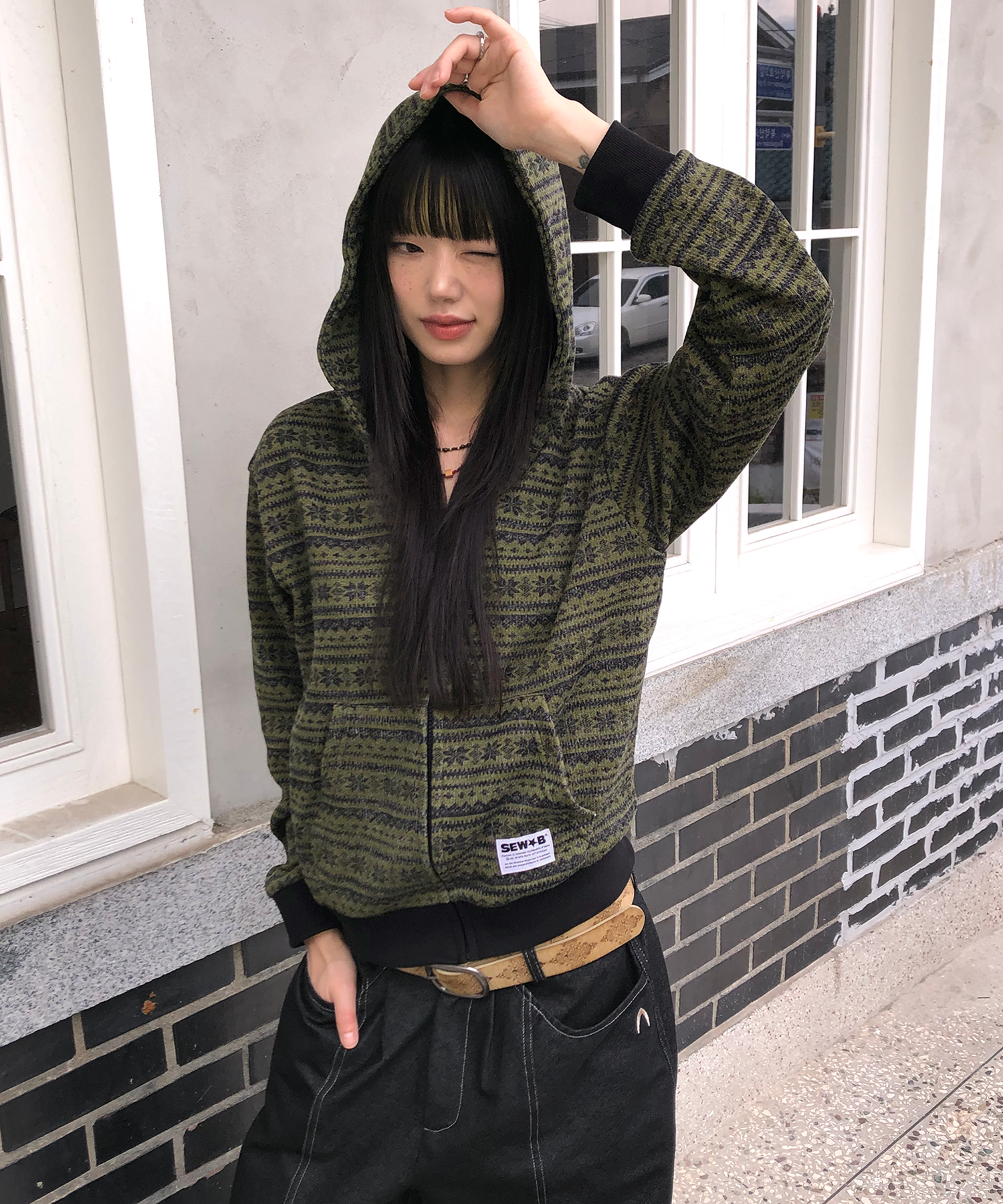 HOODED ZIP UP | No.1 K-fashion Store MUSINSA