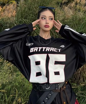 트랙라인 86 럭비져지_블랙(화이트)