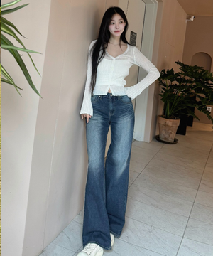 골반볼륨업 반하이_뉴진스 진청 와이드진_골반뽕청바지