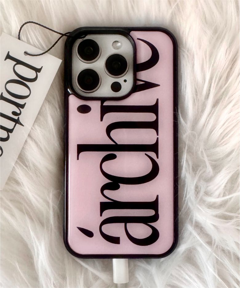 [+맥세이프][+Z플립8/폴드]archive epoxy case_peony pink