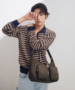 Hey Double Pocket Hobo S (헤이 더블 포켓 호보 스몰)_2colors