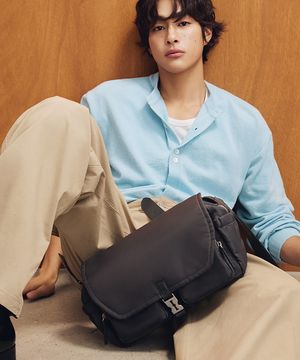 Hey Double Pocket Cross S (헤이 더블 포켓 크로스 스몰)_2colors