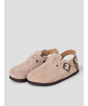 (WOMEN) 스웨이드 크로그 샌들  옐로이시 브라운 (HH59K2C77B)