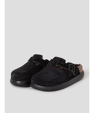 (WOMEN) 청키솔 퍼 크로그  블랙 (HH59K2C735)