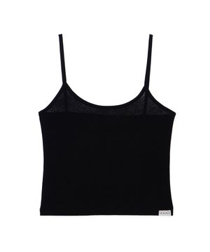 Twin Layer Tank Top (BLACK)