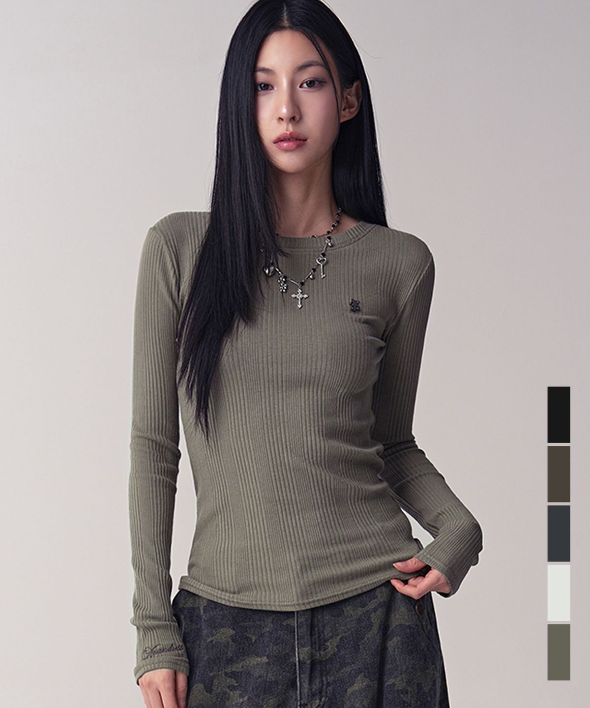 어반드레스(AVANDRESS) Bono Golji Simple Tee_5Colors