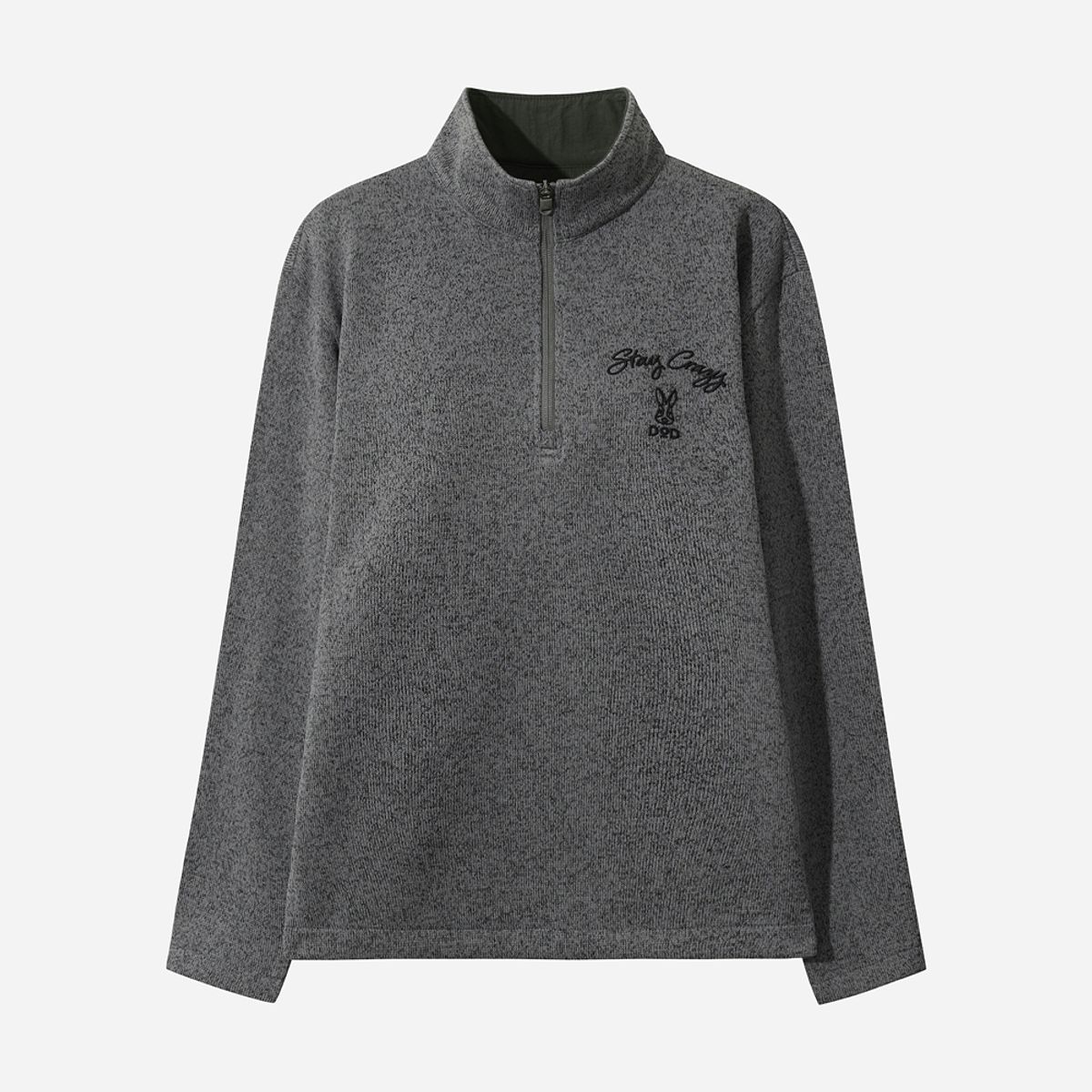 디오디(DOD) 템프니트 베이직 집업 아노락(D.CHARCOAL GREY)
