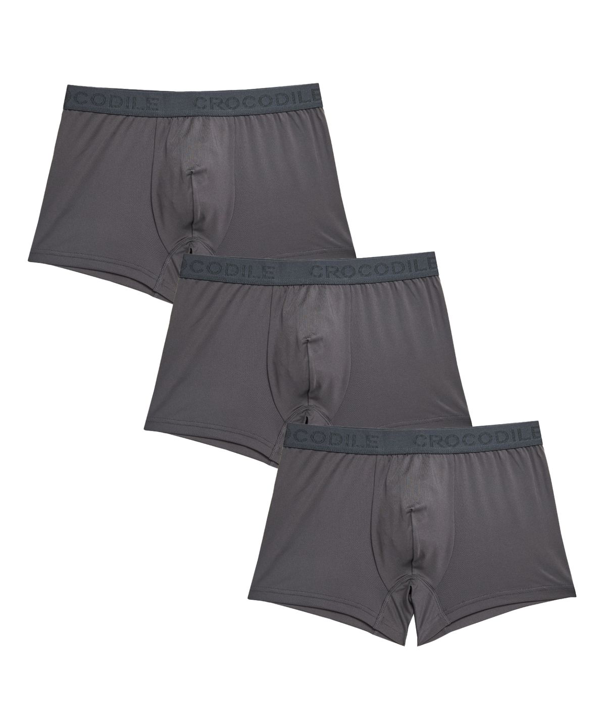 크로커다일 이너웨어(CROCODILE INNERWEAR) [그레이에디션] 아스킨/에어로쿨/폴리스판 드로즈 3매