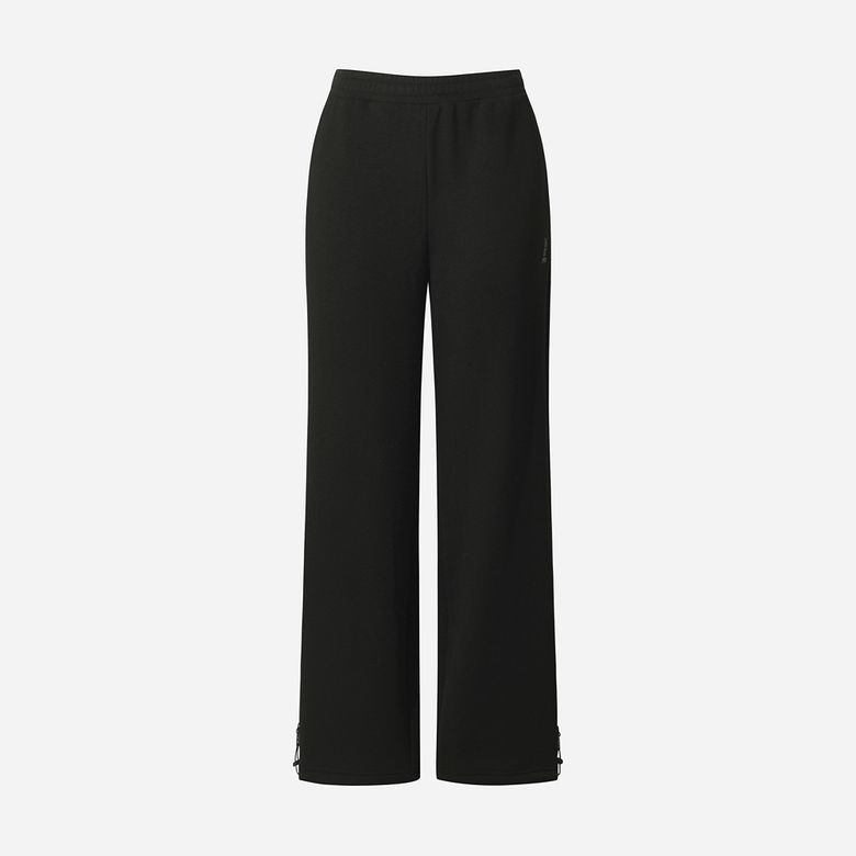 여성) 스티키 레귤러핏 스트레이트팬츠(BLACK)