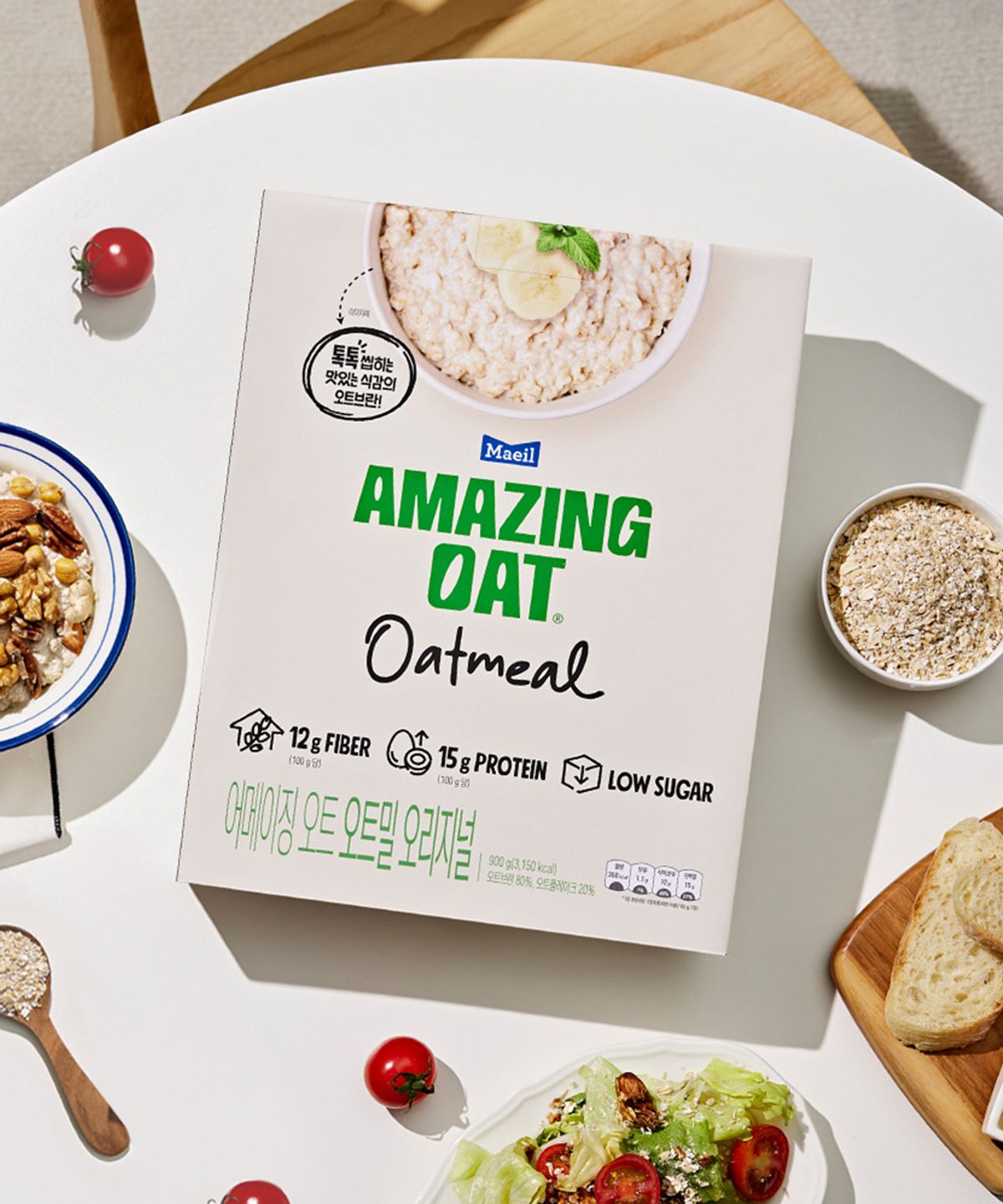 어메이징 오트(AMAZING OAT) 어메이징오트 오트밀 오리지널 900g*1개