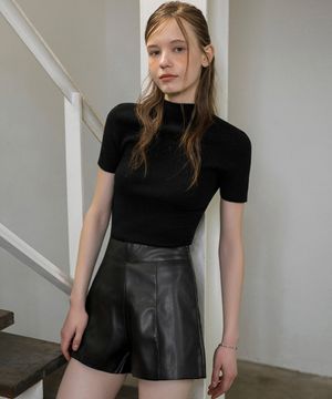 소프트 모달 반팔 니트