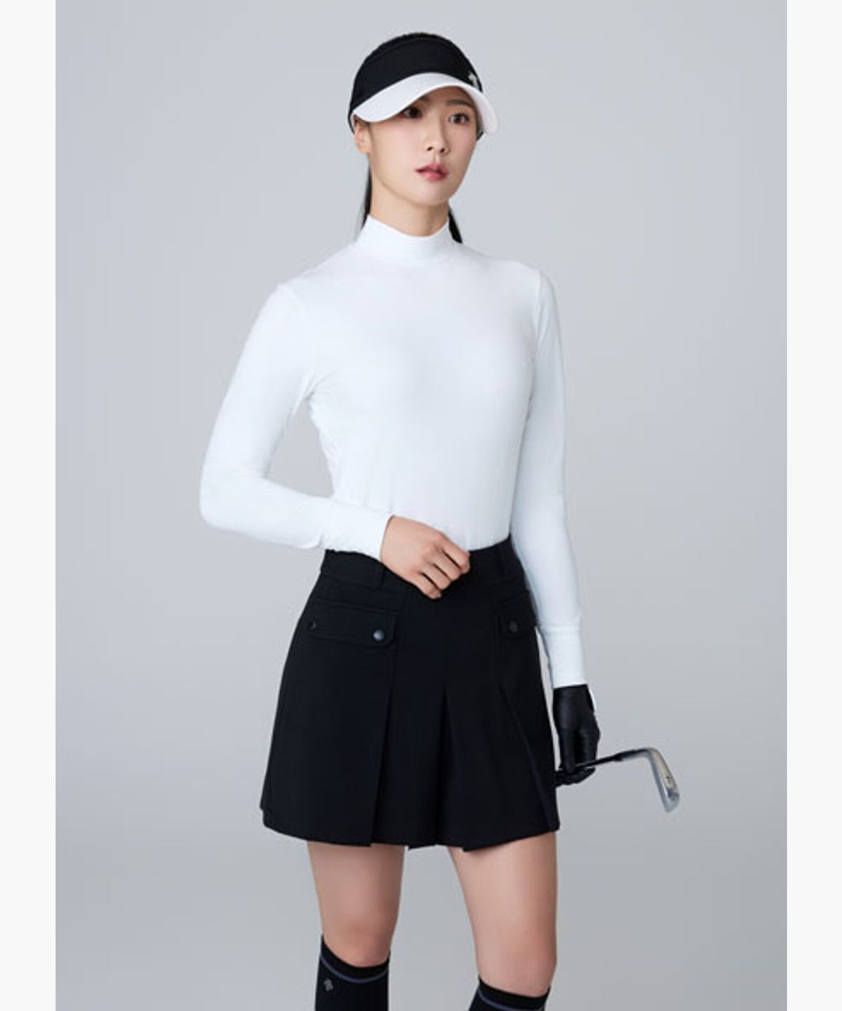 데상트 골프(DESCENTE GOLF) 여성 베이직 베이스레이어 (DQ42WFINOD)