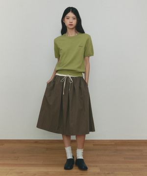 BANDING ROPE MIDI SKIRT(BR)