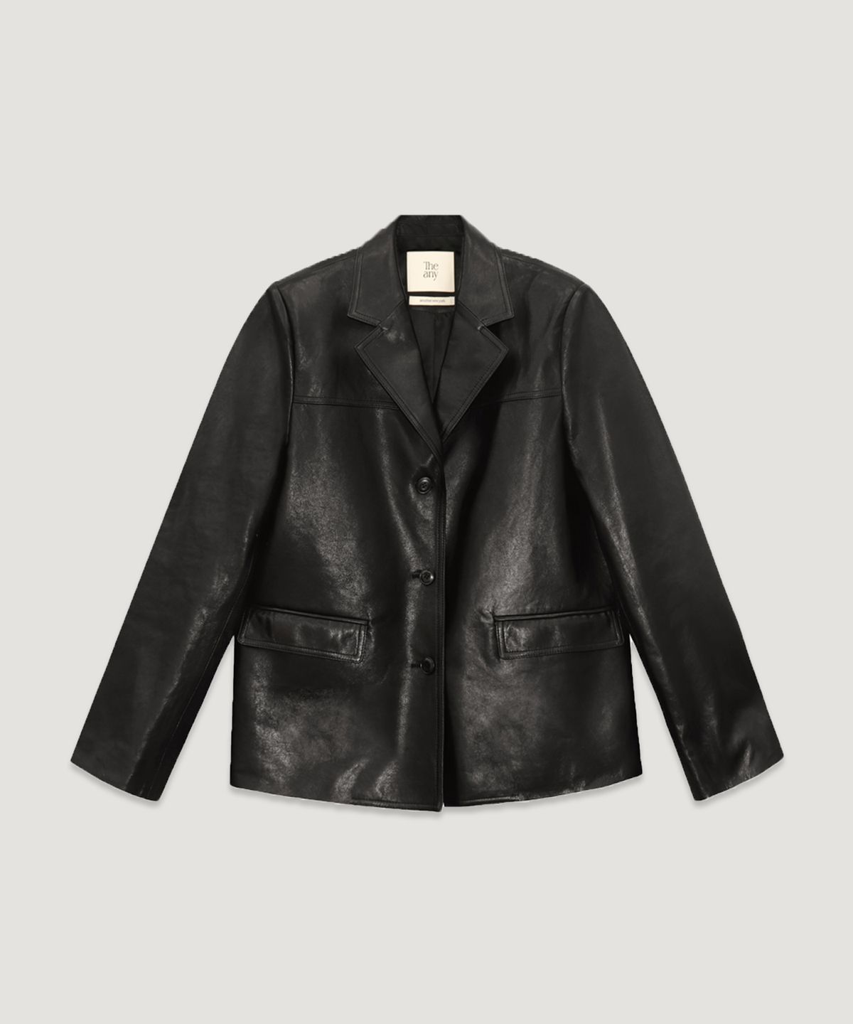 디애니(THE ANY) Ramskin Leather Jacket