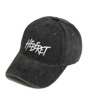 스케치 스톤 워시드 볼캡-차콜