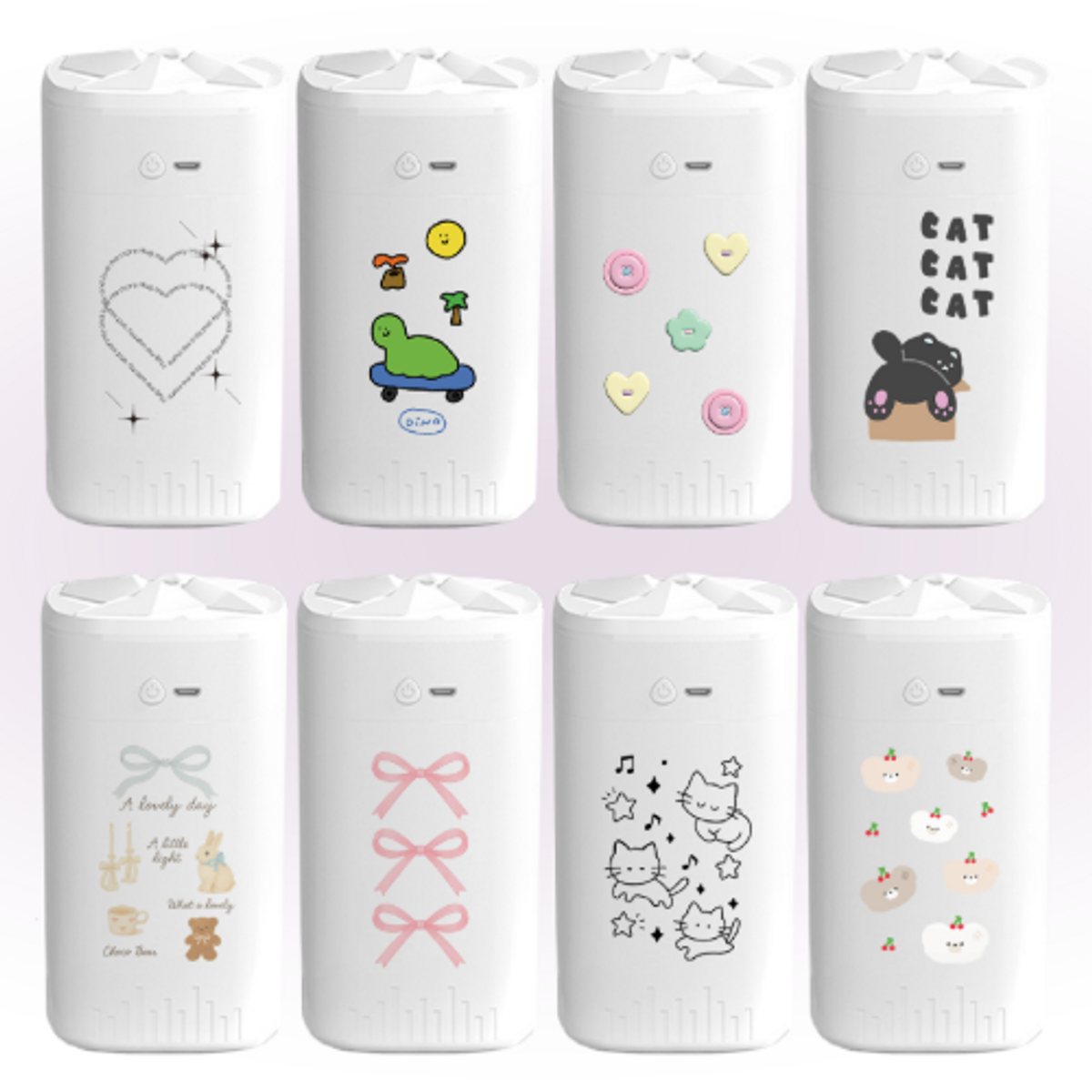 이레케이스앤굿즈(IRECASEGOODS) 미니 가습기 360ml 대용량 미니 가습기 USB KC인증제품