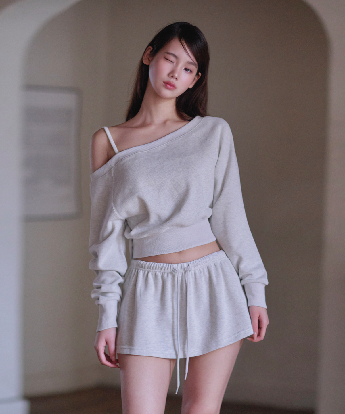 카인다미(KINDAME) 플레어 트레이닝 스커트 (숏/롱)