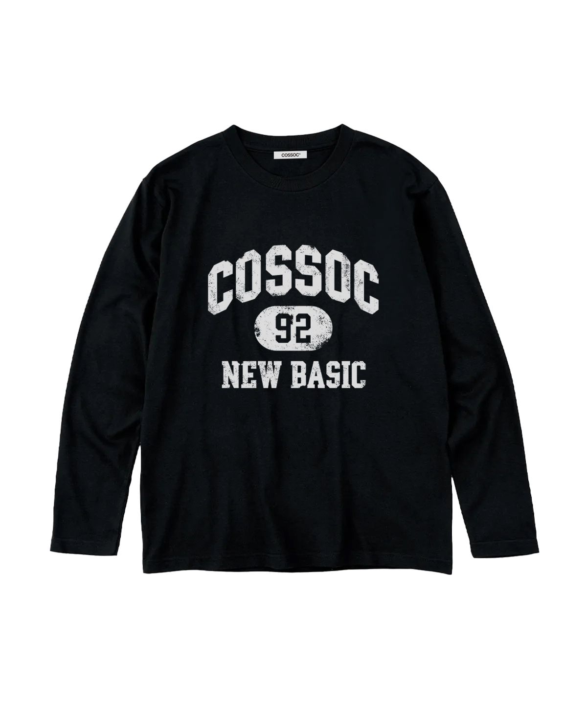 코소(COSO) 뉴 베이직 롱 슬리브 긴팔(BLACK)