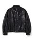 WILD SYNTHETIC  BOMBER JACKET_BLACK