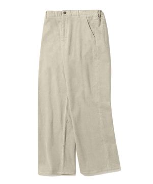 BACK BRUSHED CORDUROY PANTS_BEIGE