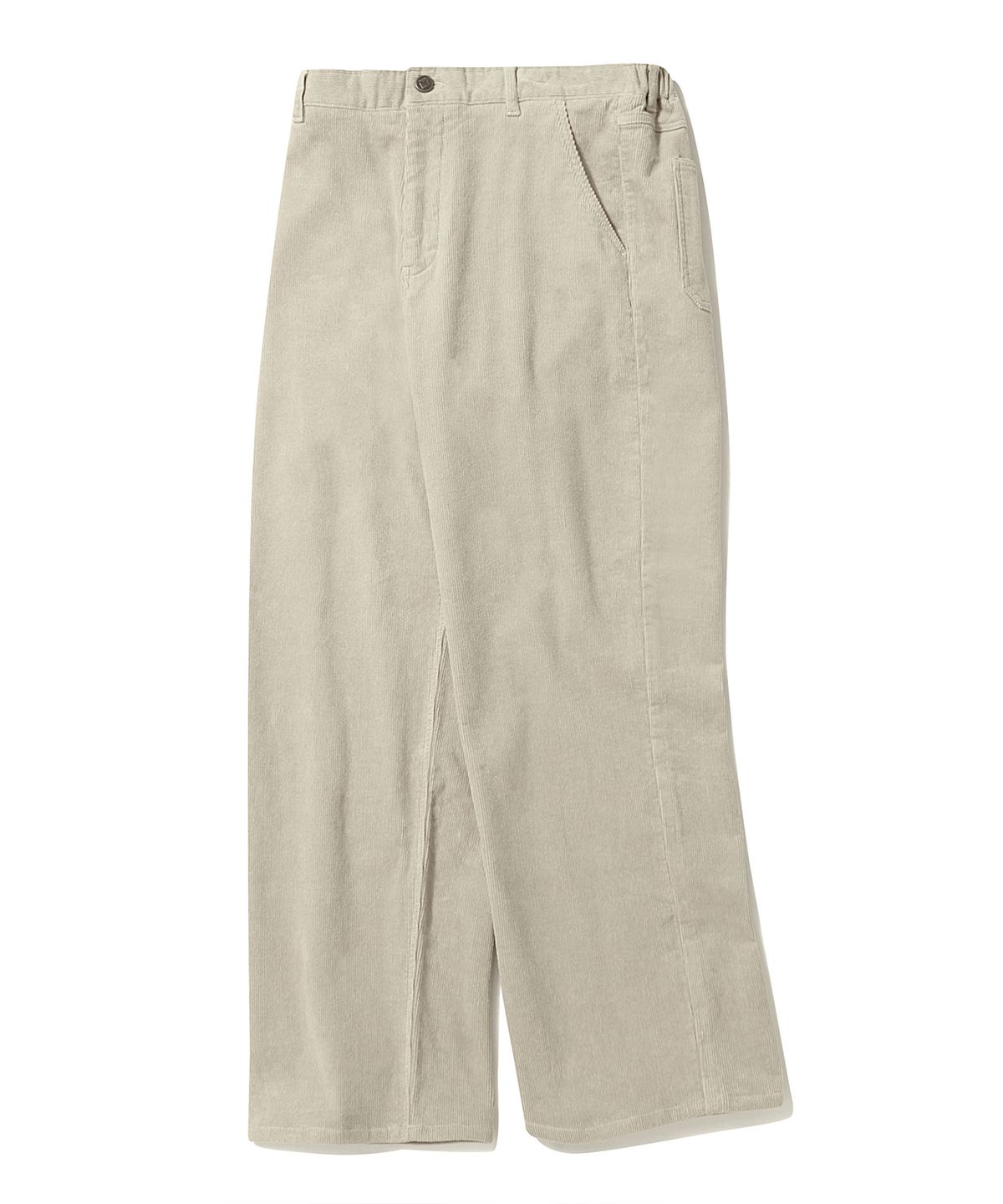 쿨트(KULTE) BACK BRUSHED CORDUROY PANTS_BEIGE