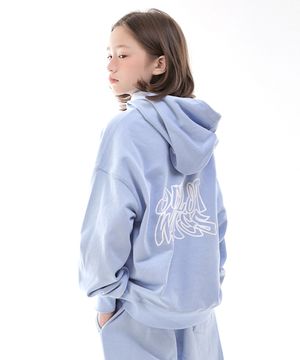 D27 웨이브 후드 (스카이블루)