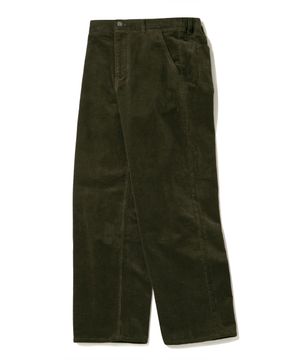 BACK BRUSHED CORDUROY PANTS_KHAKI