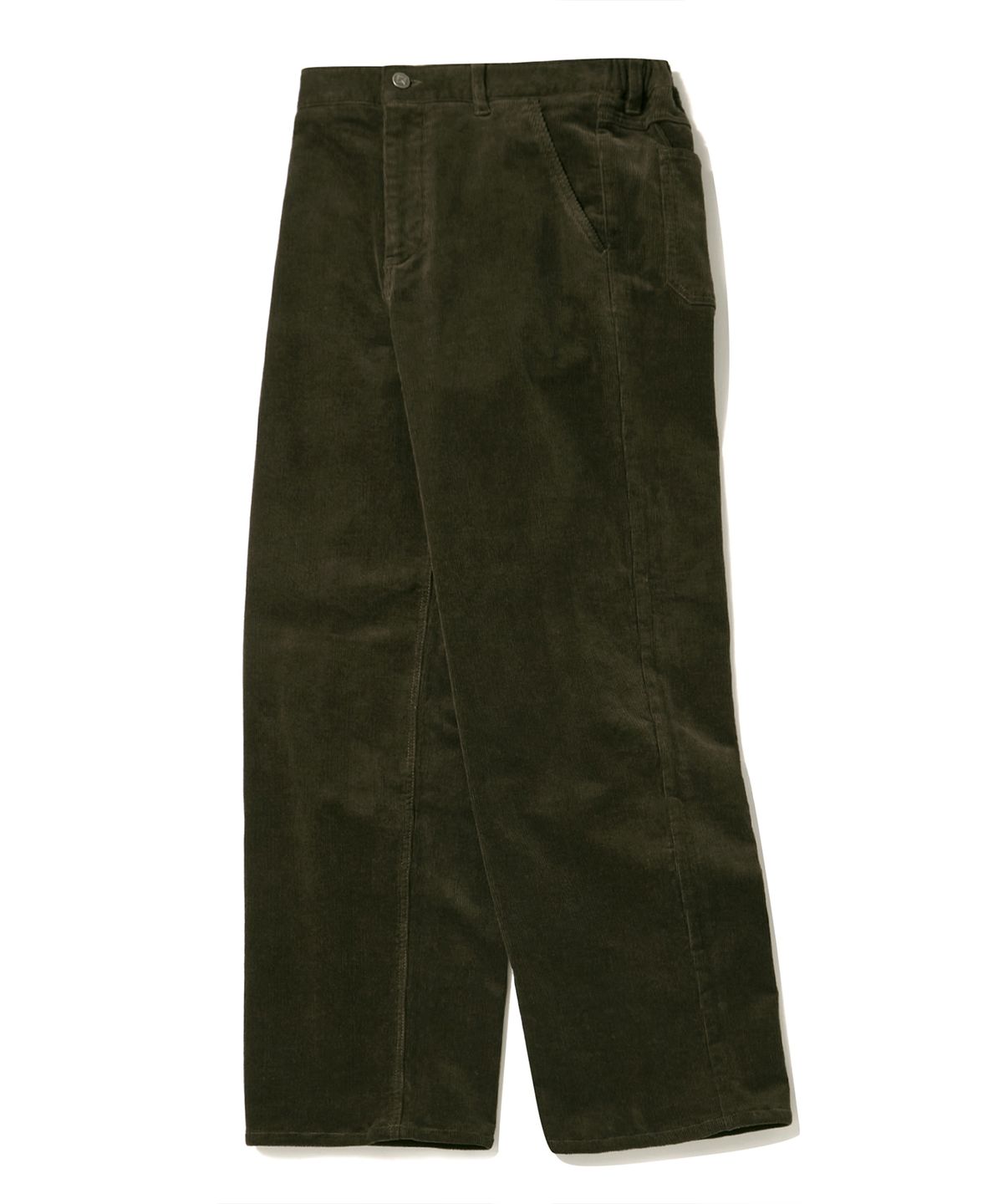 쿨트(KULTE) BACK BRUSHED CORDUROY PANTS_KHAKI