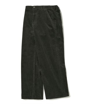 BACK BRUSHED CORDUROY PANTS_GREY