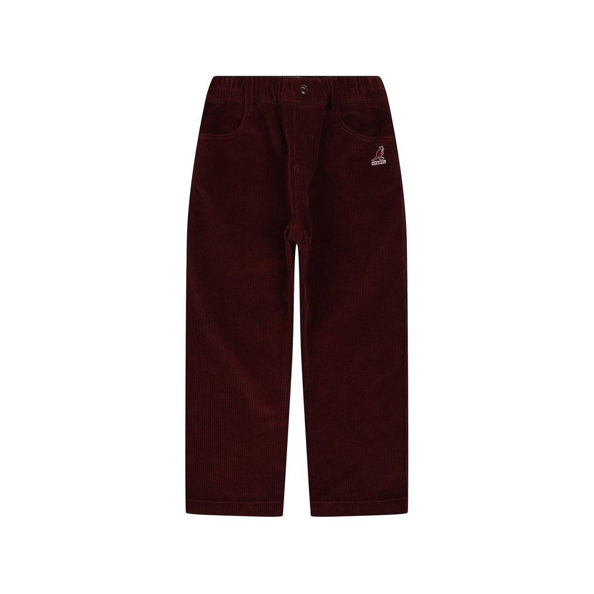 캉골키즈(KANGOL KIDS) 코듀로이 스트레이트 팬츠 RD 0104 버건디
