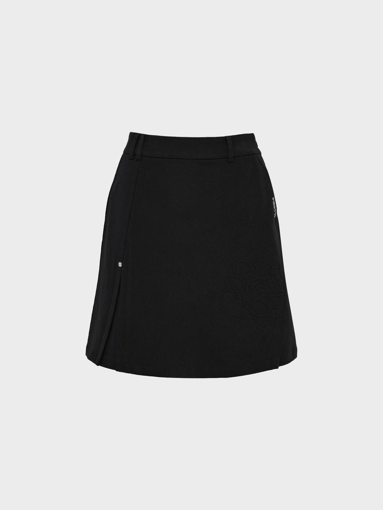 캡슐 긴기장 큐롯 W_Black