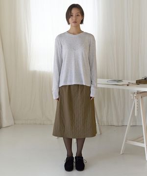 Minimal Long Sleeve (Gray)