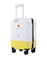 스마트 캐리어 26인치 화이트 옐로우