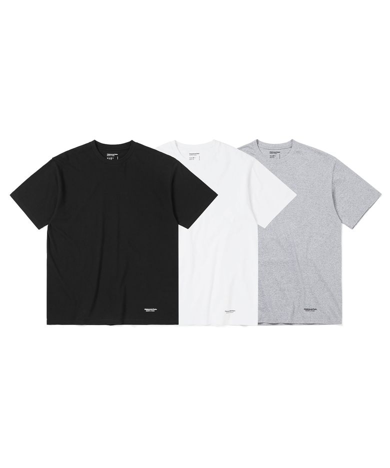 3 TAGLESS T-SHIRTS Multi