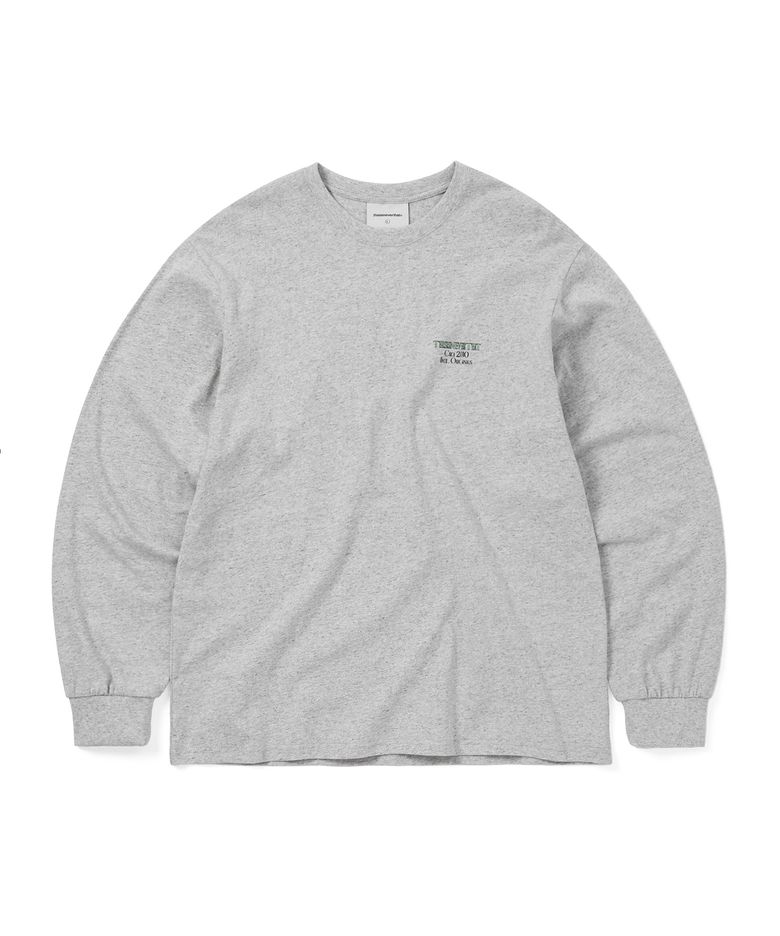 CIRCA 2010 L/S Tee Heather Grey
