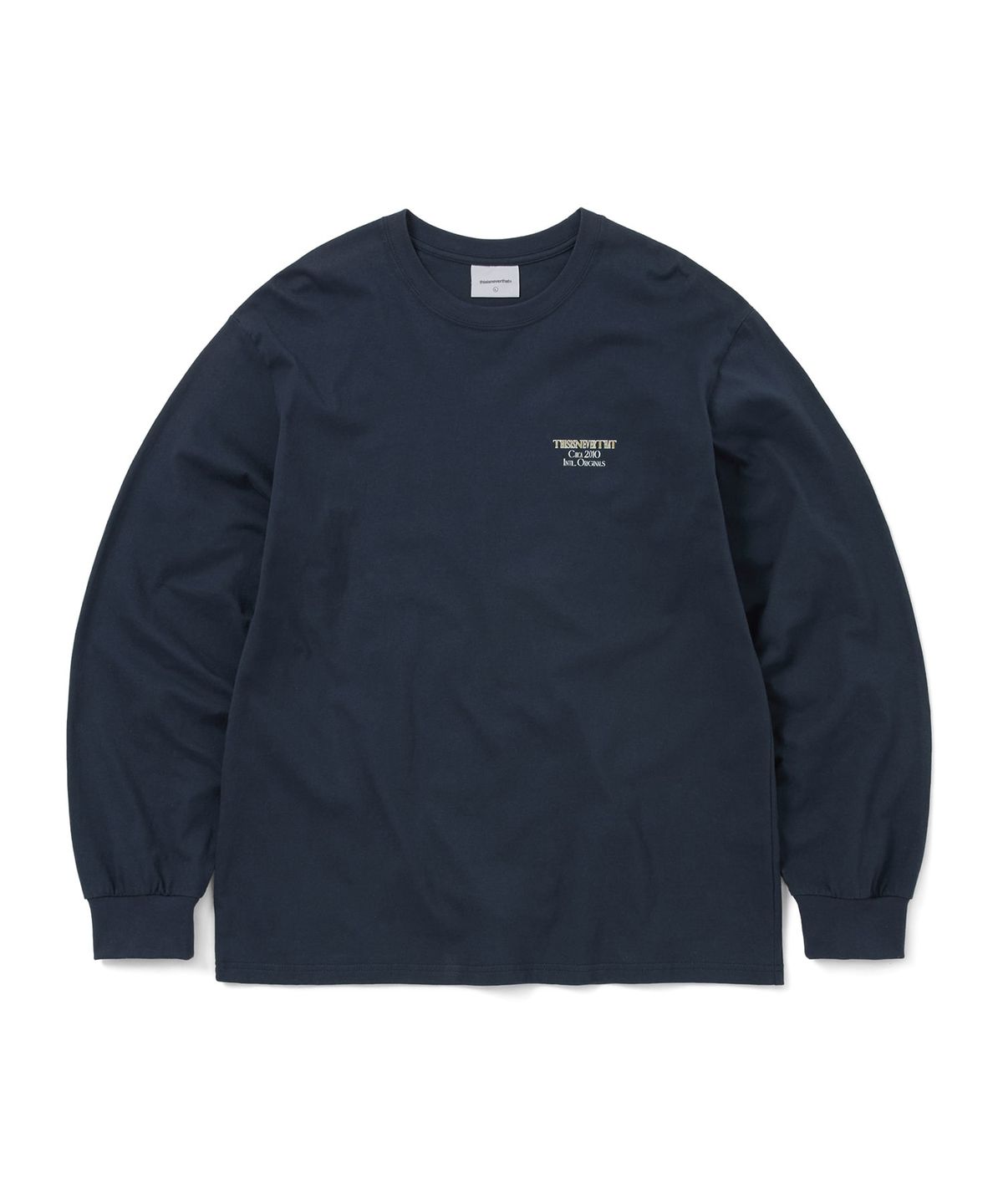 디스이즈네버댓(THISISNEVERTHAT) CIRCA 2010 L/S Tee Navy
