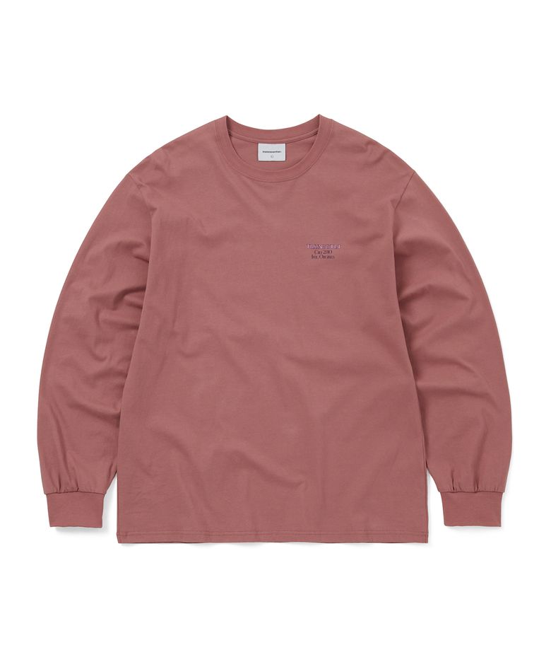 CIRCA 2010 L/S Tee Red Wood