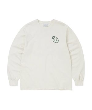 Spiral Logo L/S Tee Ivory