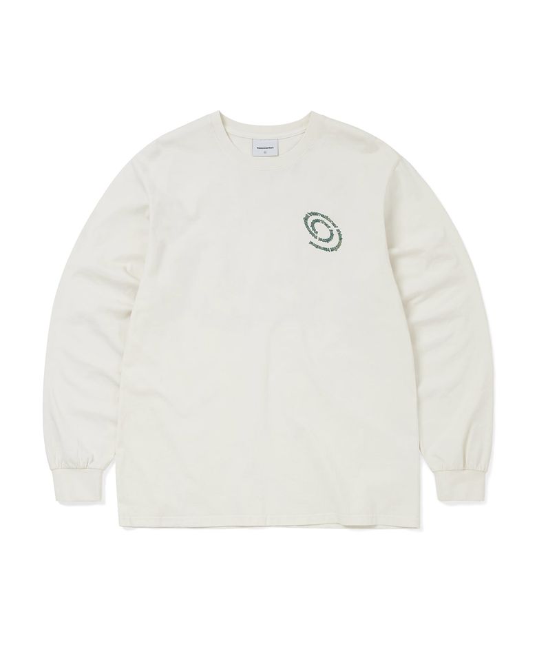 Spiral Logo L/S Tee Ivory