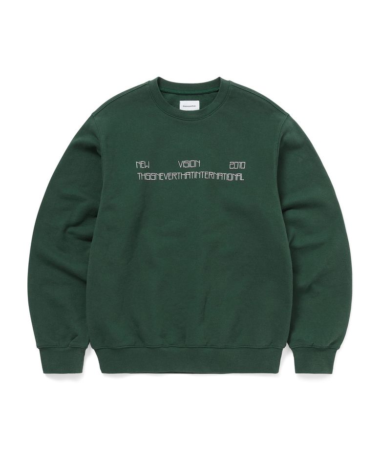 NEW VISION 2010 Crewneck Dark Green