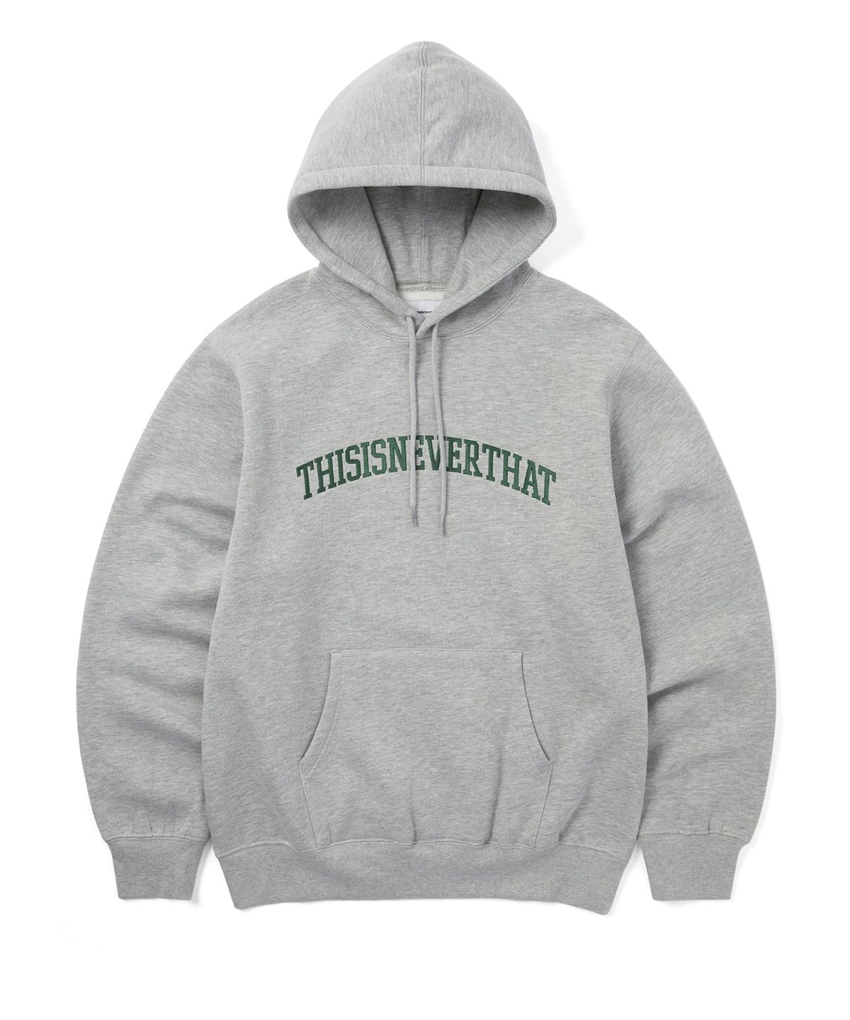 디스이즈네버댓(THISISNEVERTHAT) Arch-Logo Hoodie Heather Grey
