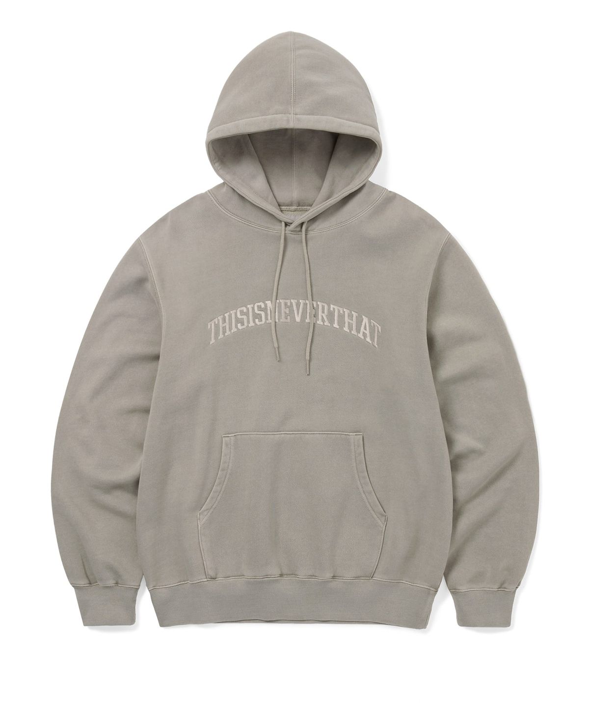 디스이즈네버댓(THISISNEVERTHAT) Arch-Logo Hoodie Stone Beige