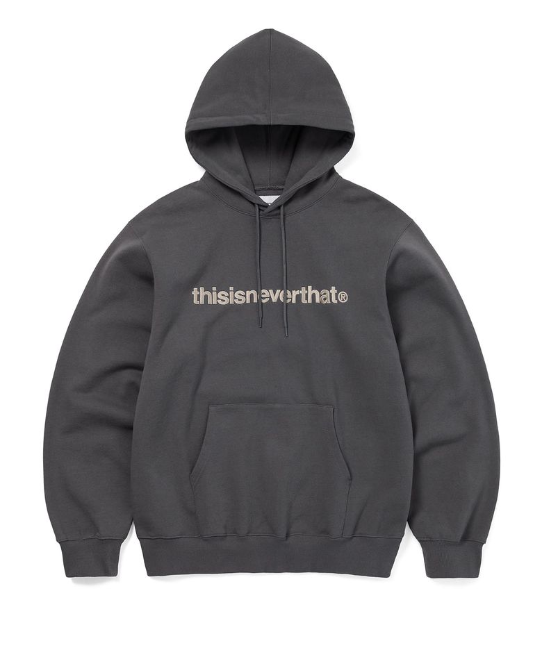 T-Logo Hoodie Dark Grey
