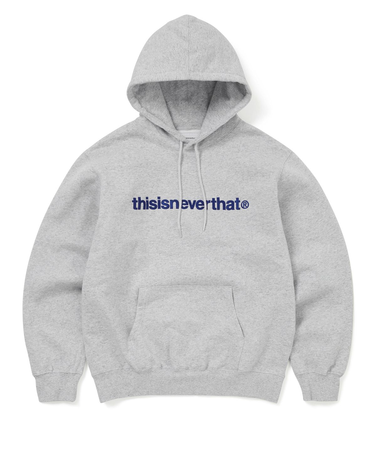 디스이즈네버댓(THISISNEVERTHAT) T-Logo Hoodie Heather Grey