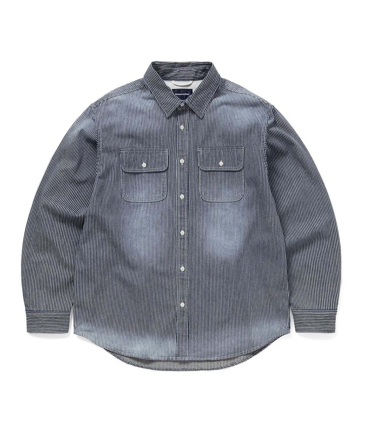 디스이즈네버댓(THISISNEVERTHAT) Hickory Denim Shirt Indigo
