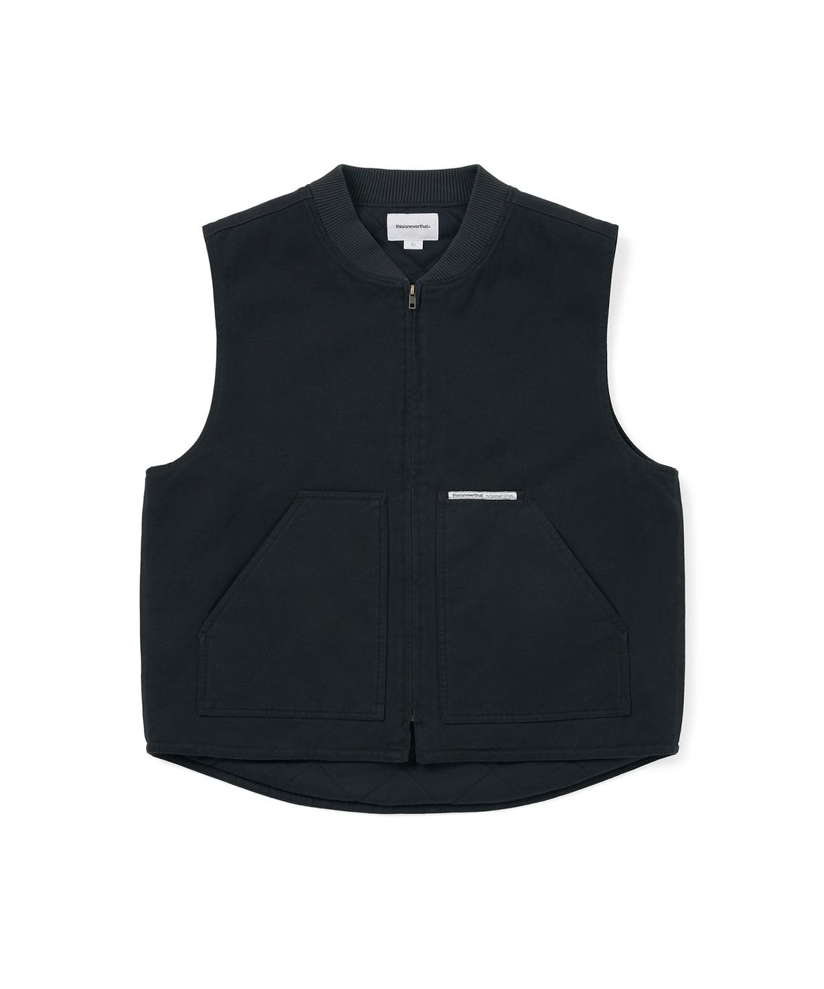 디스이즈네버댓(THISISNEVERTHAT) Washed Duck Vest Navy