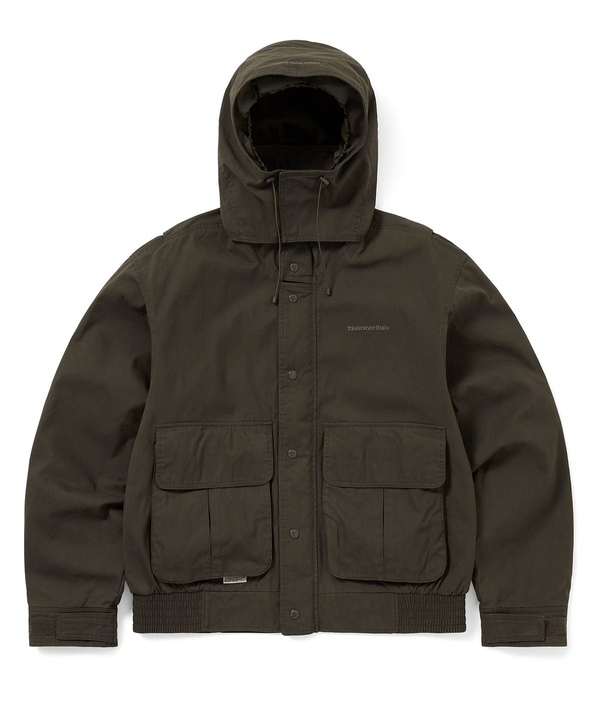 디스이즈네버댓(THISISNEVERTHAT) Waxed Field Jacket Olive