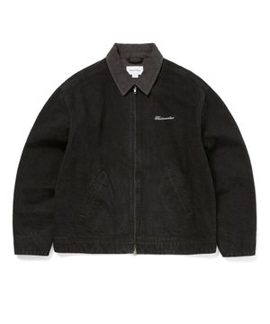 Denim Work Jacket Black