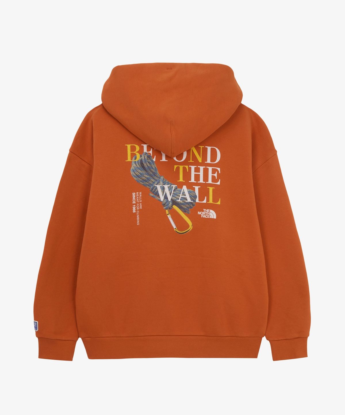 노스페이스(THE NORTH FACE) NM5PR55D 남성 카라비너 후디 SPICY_ORANGE