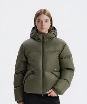 [ 나나 착용 ] N254UDW902 타이라 후드 덕다운 점퍼 OLIVE KHAKI